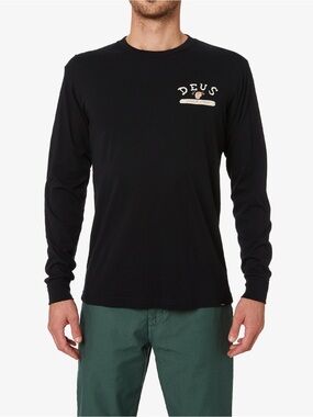 Deus Ex Machina DEUS Speed Shop Long Sleeve Tee Black - L